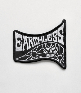 Naszywka Haftowana EARTHLESS [white]