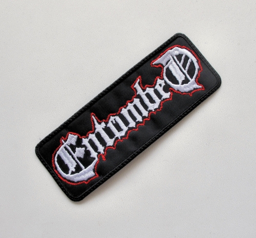 ENTOMBED - Logo -- Embroidered Patch.JPG