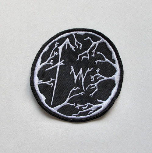 FORGOTTEN WOODS - Circle Logo  -- Embroidered Patch.JPG