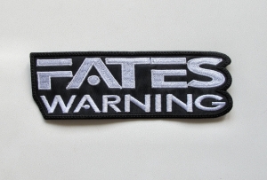 Naszywka Haftowana FATES WARNING - Logo [white]