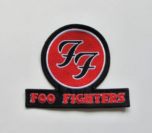 FOO FIGHTERS -- Embroidered Patch.JPG