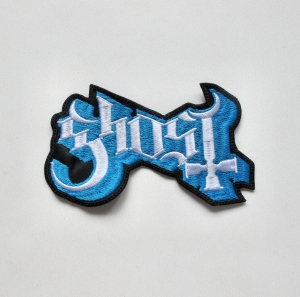 Naszywka Haftowana GHOST - Logo [blue/white]