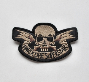 Naszywka Haftowana HARDCORE SUPERSTAR - Skull