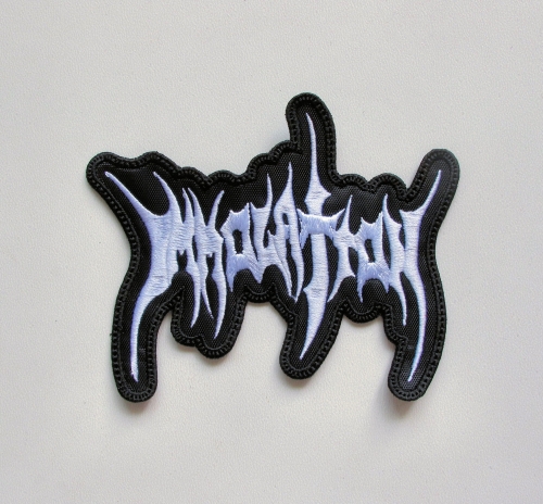 IMMOLATION [white] -- Embroidered Patch.JPG