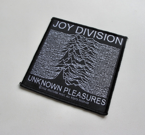JOY DIVISION - Unknown Pleasures -- woven patch.JPG