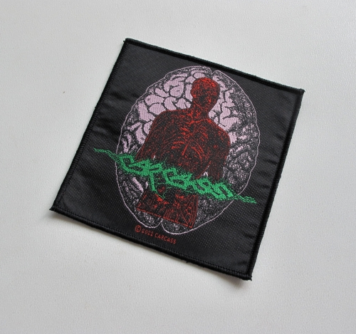 CARCASS - Cabeza -- woven patch.JPG