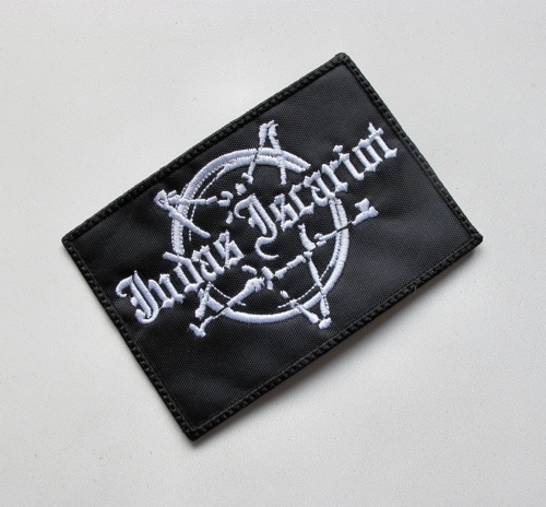 JUDAS ISCARIOT - Logo Pentagram -- Embroidered Patch.JPG
