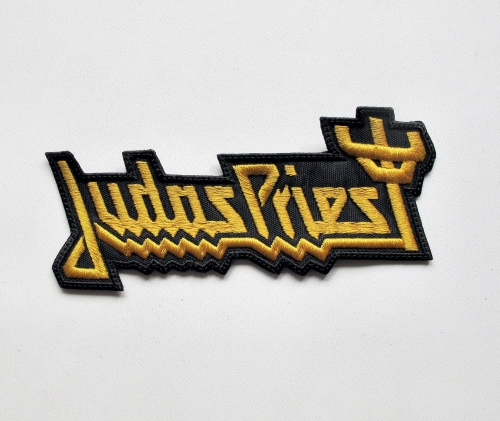 JUDAS PRIEST - Logo [gold]  -- Embroidered Patch.JPG