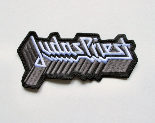 JUDAS PRIEST - Defenders Logo  -- Embroidered Patch.JPG