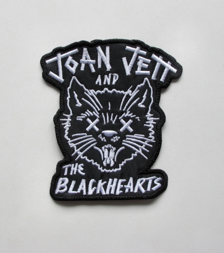 JOAN JETT and THE BLACKHEARTS -- Embroidered Patch.JPG