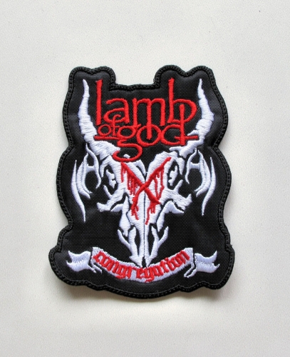 LAMB OF GOD - Congregation -- Embroidered Patch.JPG