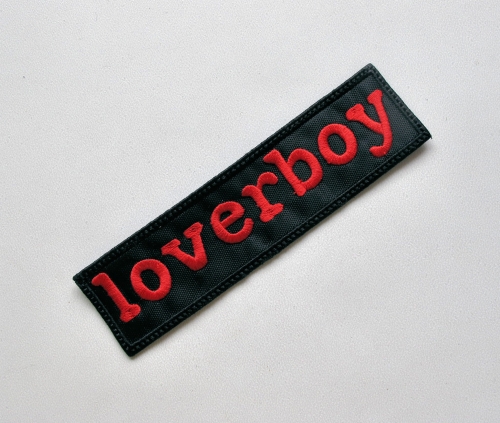 LOVERBOY -- Embroidered Patch.JPG