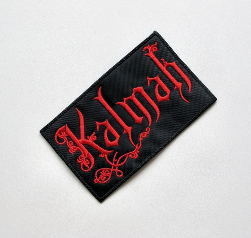 KALMAH - Logo [red] -- Embroidered Patch.JPG