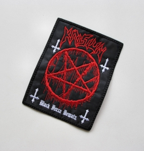 KRISIUN - Black Force Domain --- Embroidered Patch