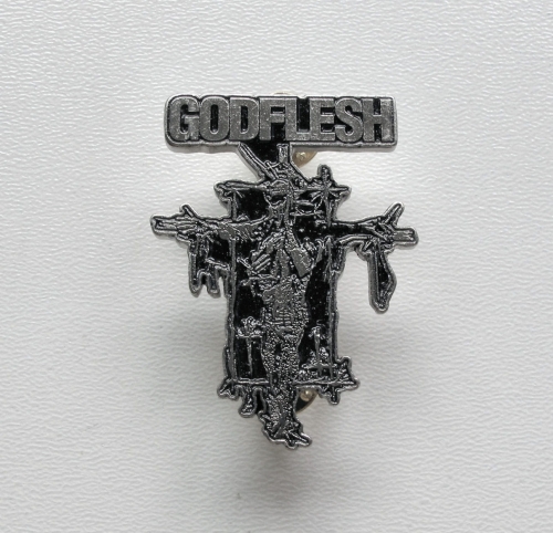 GODFLESH - Don't Hold Me Back -- metal pin.JPG