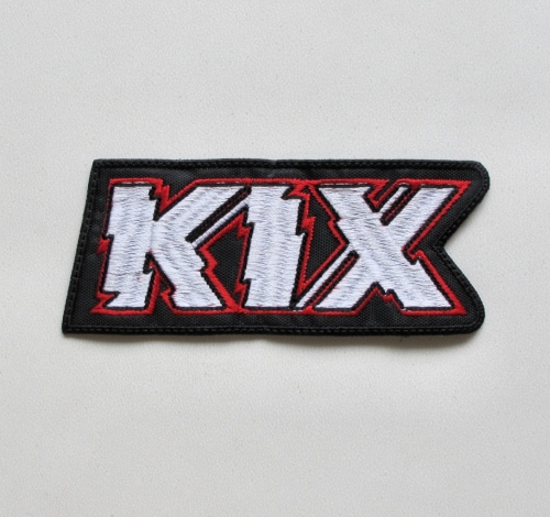 KIX - Logo [white] -- Embroidered Patch.JPG