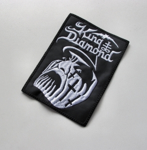 KING DIAMOND - Face --- Embroidered Patch 
