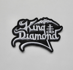 KING DIAMOND - Logo --- Embroidered Patch 