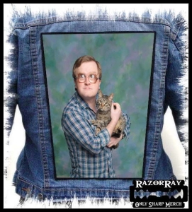 TRAILER PARK BOYS - Bubbles v.2  -- Backpatch 