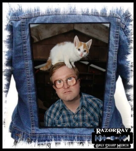 TRAILER PARK BOYS - Cat Hat -- Backpatch 