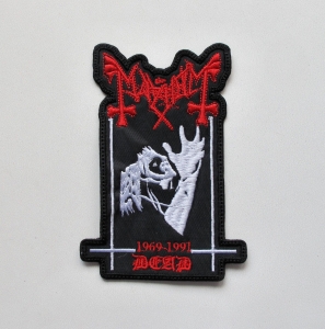 MAYHEM - Dead --- Embroidered Patch