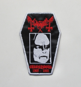 MAYHEM - EURONYMOUS  --- Embroidered Patch