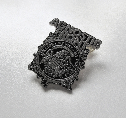 AGNOSTIC FRONT - My Life My Way My Destiny -- metal pin.JPG