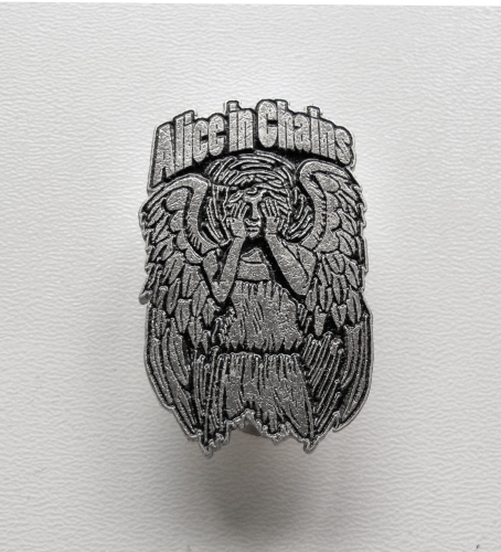 ALICE IN CHAINS - Angel Crying -- metal pin.JPG