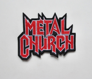 Naszywka Haftowana METAL CHURCH - Shaped Logo
