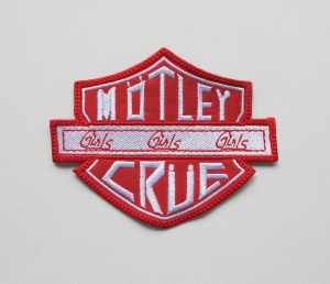 MOTLEY CRUE - Girls, Girls Girls --- Embroidered Patch 