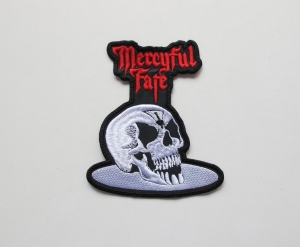 Naszywka Haftowana MERCYFUL FATE - Skull on Plate