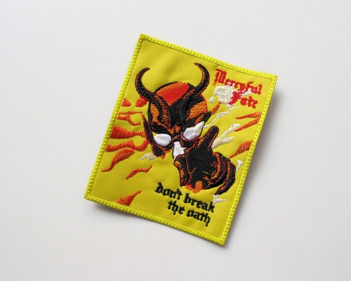MERCYFUL FATE - Don't Break...-- Embroidered Patch.JPG