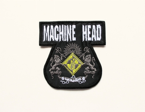 MACHINE HEAD - Lions Logo -- Embroidered Patch.JPG