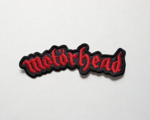 MOTORHEAD -Red Shaoed Logo   -- Embroidered Patch.JPG