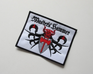 Naszywka Haftowana MASTER´S HAMMER [white]