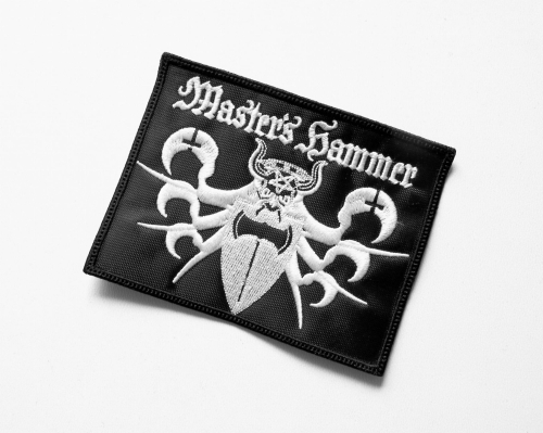 MASTER´S HAMMER [black]  --- Embroidered Patch.JPG