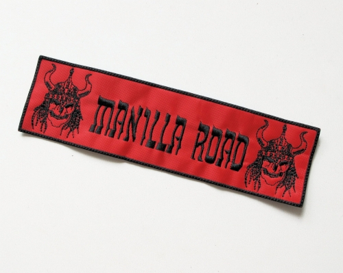MANILLA ROAD - Strip Logo  --- Embroidered Patch.JPG
