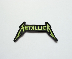 Naszywka Haftowana METALLICA - Classic Logo [green] 
