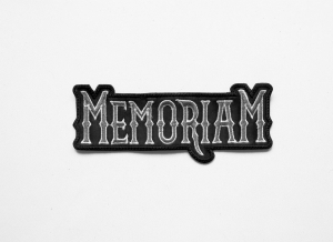 MEMORIAM - Logo --- Embroidered Patch 