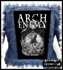 ARCH ENEMY - My Apocalypse -- Backpatch 