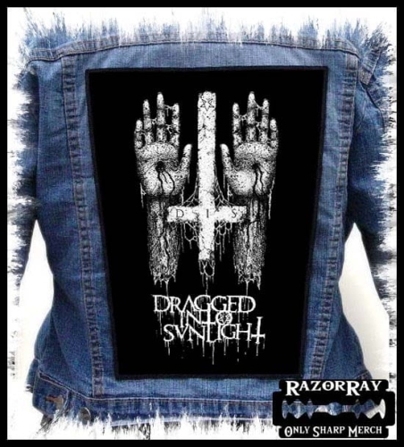 DRAGGED INTO SUNLIGHT - Hands --- Backpatch Back Patch.jpg