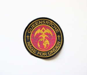QUEENSRYCHE - Rage For Order --- Embroidered Patch  