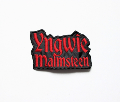YNGWIE MALMSTEEN - Logo  --- Embroidered Patch.JPG