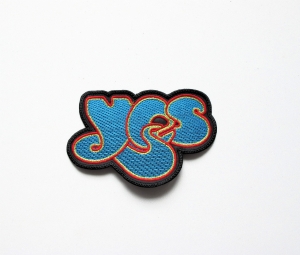 YES - Shaped Logo  --- Embroidered Patch  