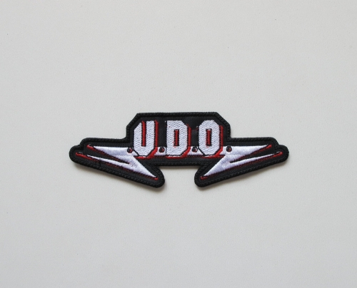 U.D.O. - Logo --- Embroidered Patch.JPG