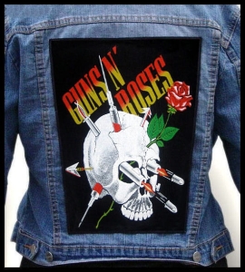 GUNS N ROSES - Skull -- Backpatch