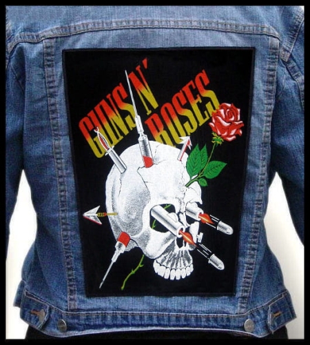 GUNS N ROSES - Skull -- Backpatch.jpg