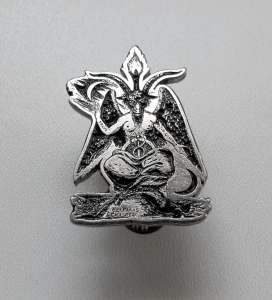 BAPHOMET #2 -- Metal Pin 