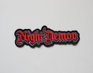 Naszywka Haftowana NIGHT DEMON - Shaped Logo