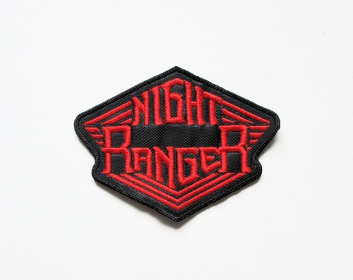 NIGHT RANGER - Logo  --- Embroidered Patch.JPG